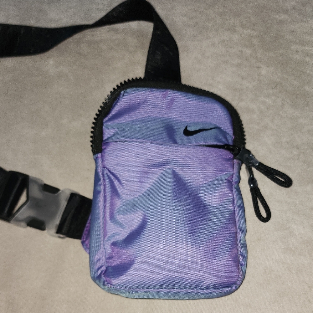 Nike Purple Belt Bag with Adjustable Strap